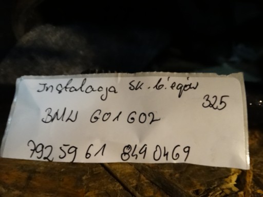 IDEALNA CABLAGGIO CAMBIO INGRANAGGI BMW G01 G02 1