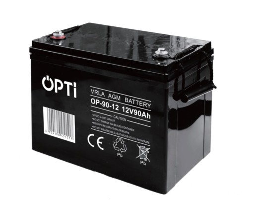 Аккумулятор volt polska agm opti 12 в 90 ач