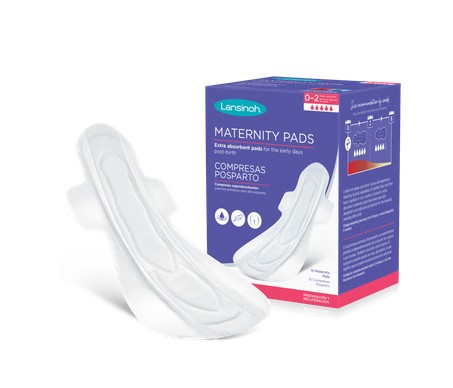 2 × післяпологові прокладки Lansinoh 69720, L 10 шт