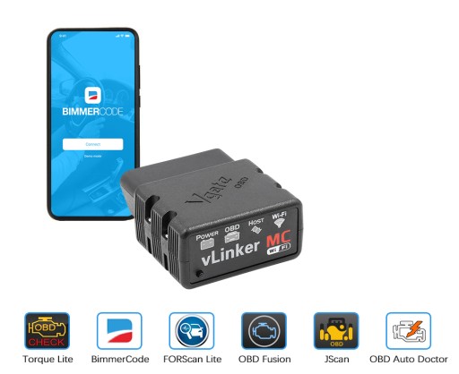 BIMMERCODE BMW VGATE vLinker MC Кодирование WIFI