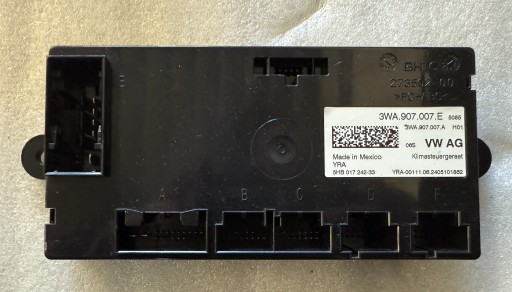 3WA907007E 3WA - Модуль контроллера кондиционера vw 3wa907007e....