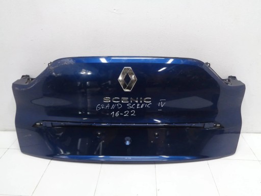 RENAULT SCENIC IV GRAND trunk door cap bonnet rear part 16-22R