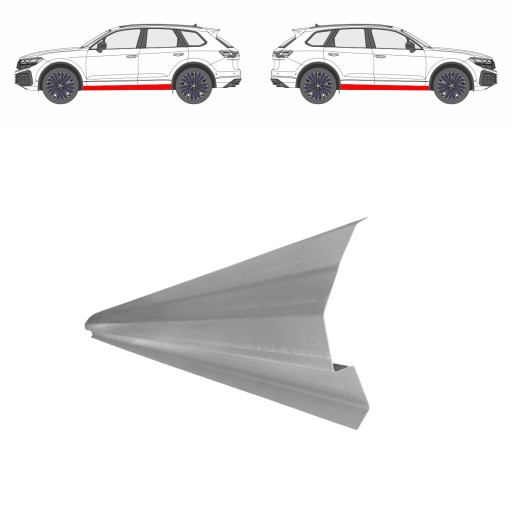 Autobig-15077 - ALFA ROMEO MITO Ремкомплект порогов 08- L=R