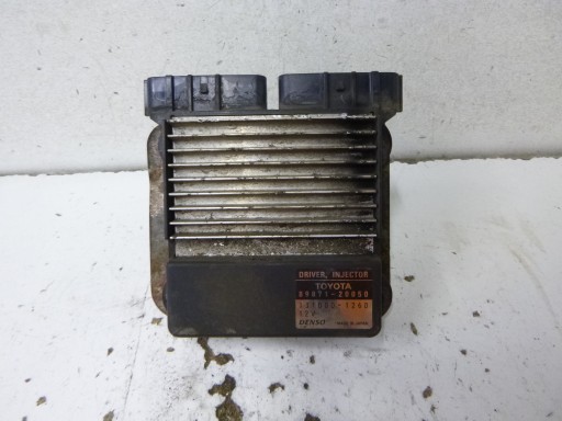 control unit WTRYSKIWACZY TOYOTA COROLLA AVENSIS T25 2.0 D4D 89871-20050 DENSO