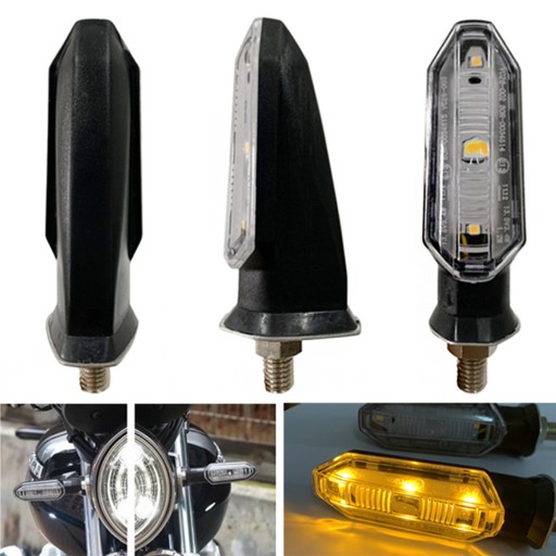 2 sztuk uniwersalne LED na motocykl kierunkowska