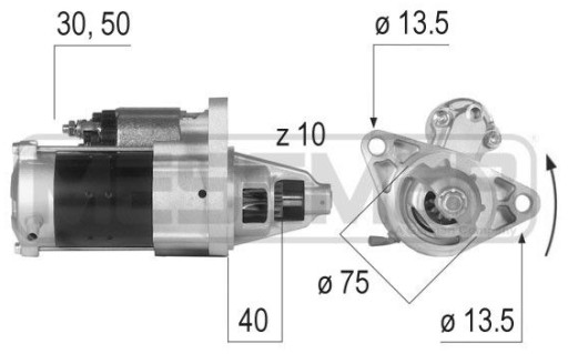 220600A - Стартер эпохи 220600а