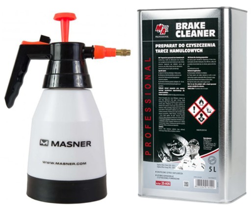 ОЧИСТИТЕЛЬ ДИСКОВОГО ТОРМОЗА 5Л + РАСПЫЛИТЕЛЬ 1Л
