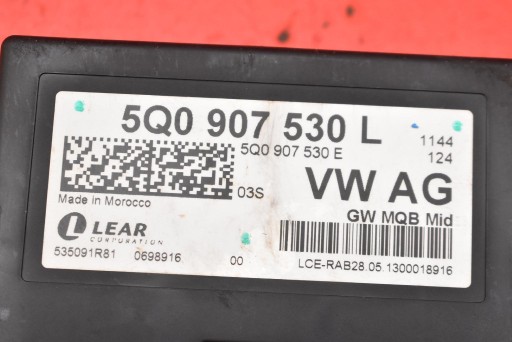Unité de contrôle Module GATEWAY 5Q0907530L SEAT LEON 3 III 12-20