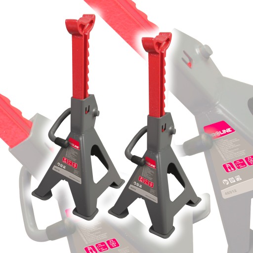 46914 підставки під автомобіль, 6т, 382-600 мм, Prol