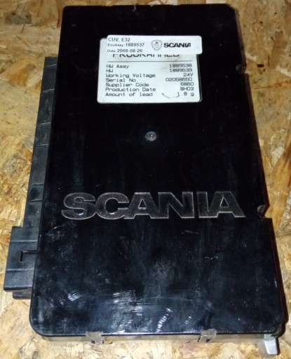 1889537 - Контроллер фар cuv, е32 scania