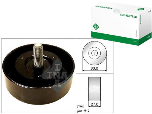 INA532 0658 - INA РЕМІНЬ РУЛОН-КЛИНОВИЙ РЕМІНЬ