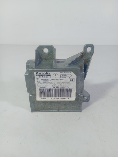 Peugeot 308 07-13 modul airbag luft airbag OE 9665100080