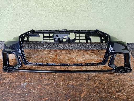 4k - Бампер audi a6 c8 s-line черный отделка audi needle org