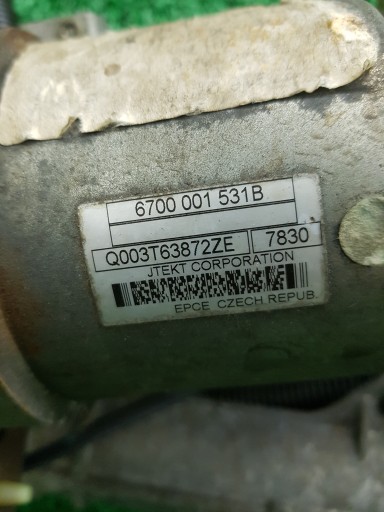 Lenkgetriebe Lenkung ZE WSPOMAGANIEM PEUGEOT 207 1.6HDI 6700001531B