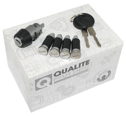 357905855B, 701837205, - Замок зажигания 4 вставки двери в сборе VW TRANSPORTER T4