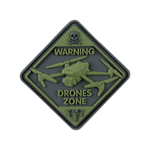 Нашивка M-Tac Drone Zone PVC Olive