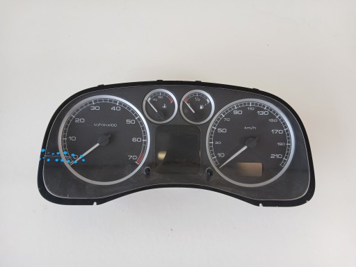 PEUGEOT 307 1.6 dials dials P9645768480E