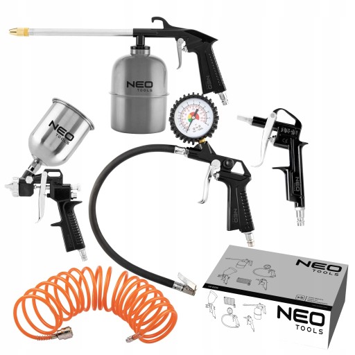 НЕО ПНЕВМАТИЧНИЙ НАБІР 5 шт. ФАРБА РОЗПИС