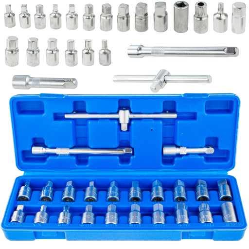 НАБОР НАСАДОК ТОРЦЕВЫЕ КЛЮЧИ 3/8 МАСЛЯНЫЕ ПРОБКИ 23