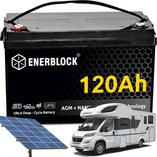 2 шт. — гелевый аккумулятор agm для прицепа-кемпера 12 в 120 ач — усиленный