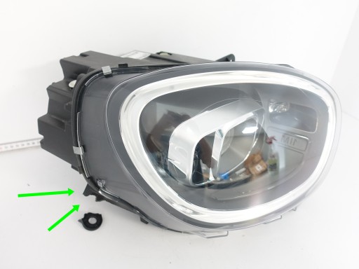 MINI COUNTRYMAN II F60 LIFT LCI 20-23 light FULL LED right BLACK SHADOW EU