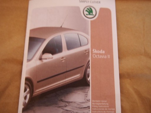 Skoda Octavia 2 II mouldings moulding door 04-08r 3 szt