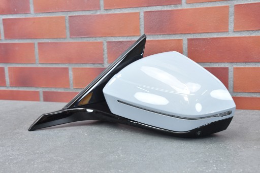 mirror left complete BMW 5 G60 G61 i5 KAMERA C4P BROOKLYN GRAU