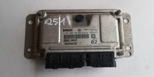 computer ECU TOYOTA AYGO 0261208702 89661-0H022 10