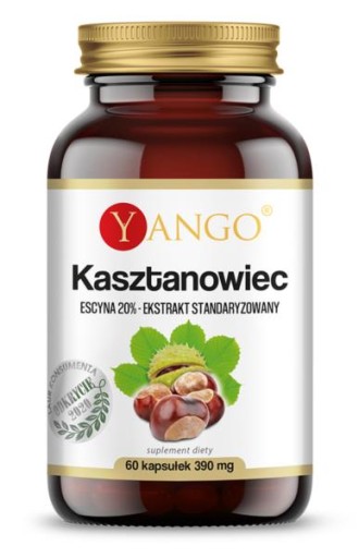 YANGO Gaštan konský Extrakt 20% escín 60kaps