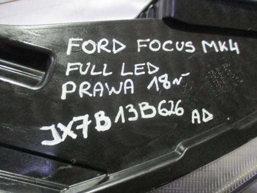 light right front front Ford Focus MK4 Full Led 18r JX7B13B626AD