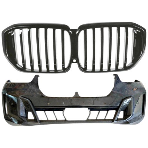 front bumper m-packet BMW X5 G05 2023+ LCI LIFT grille spoiler grill