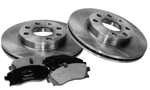 = ДИСКИ + ПЕРЕДНИЕ КОЛОДКИ OPEL CORSA C ВЕНТИЛИРУЕМЫЕ=