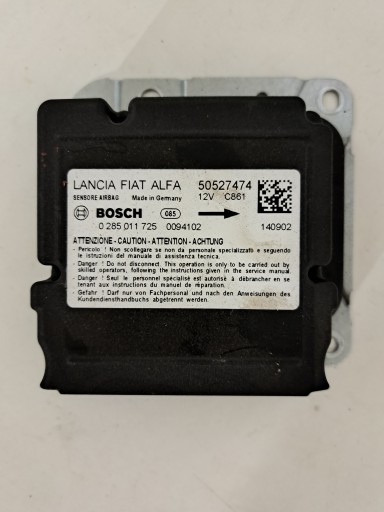 МОДУЛЬ ДАТЧИКА ПОДУШКИ БЕЗПЕКИ GIULIETTA ALFA ROMEO 50527474