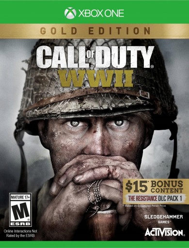 CALL OF DUTY WWII GOLD EDITION PL XBOX ONE/X/S KĽÚČ