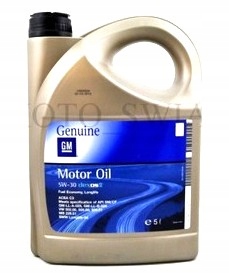 НОВЕ МАСЛО OPEL GM 5W30 DEXOS 2 5L