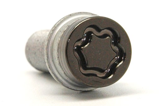 Чорні кріпильні гвинти 14x1. 5x27 конус sw17