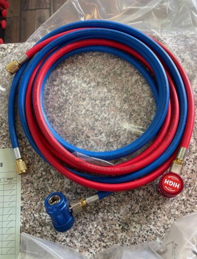 Полный ремонтный комплект ecotechnics eck flag r134a: шланги, фильтры, фитинги, кабель