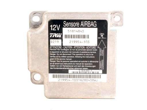 51814843 - МОДУЛЬ ПОДУШКИ БЕЗОПАСНОСТИ FIAT CROMA II