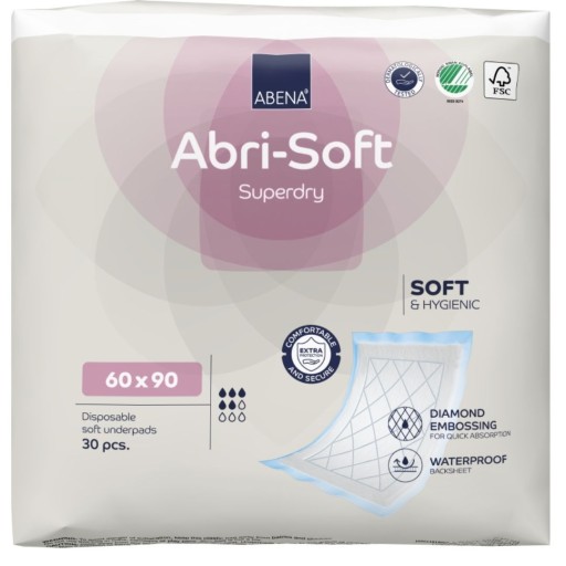 Вбираючі прокладки ABENA Superdry 60x90 30 шт.