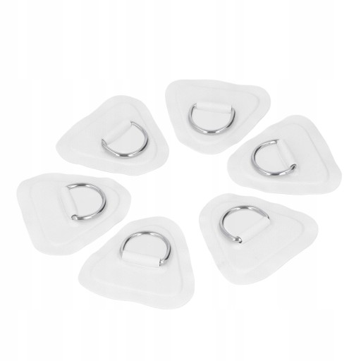НАБІР З 6 ПВХ НАШИВОК D RING ДЛЯ НАДУВНИХ ЧОВНІВ