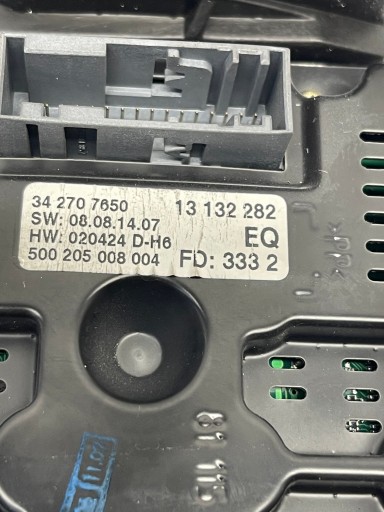 Bildschirm, kratki Opel OE 13132282