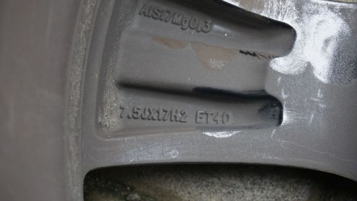 MERCEDES E 213 CLS 218 S 222 - disk hliníkový 17