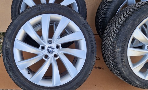 disc tyres SKODA SUPERB III 235/45/18 ZIMA tyres 7 MM KPL