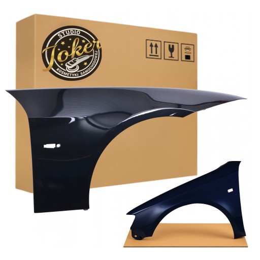 1001611 - Bmw 3 e90/e91 переднее правое крыло 475 черный сапфир оцинкованное производство 04-12