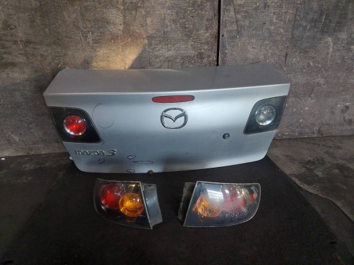 trunk door boot + lights MAZDA 3 and BK 22V sedan