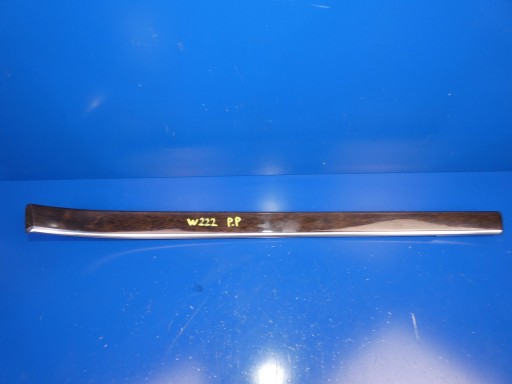 MERCEDES S KLASA W222 moulding DEKOR BOCZKA door right front wood