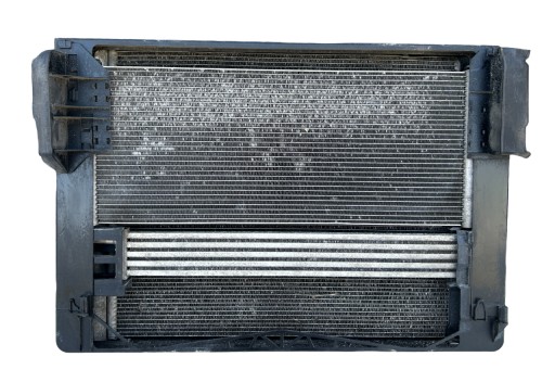 7806017 7597890 - Охолоджуючий вентилятор BMW 7 750i 4.4 F01 в зборі