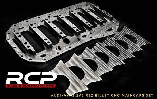R32maincaps - Ковані опори вала комплект R32 3, 2V6 Audi / VW