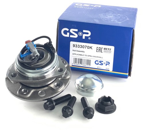 9333070K - Підшипник ступиці передній opel astra h zafira b 5 диам