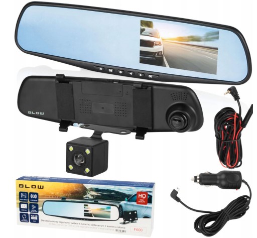 АВТОМОБИЛЬНАЯ КАМЕРА РЕКОРДЕР ПЕРЕДНЕЕ ЗАДНЕЕ ЗЕРКАЛО